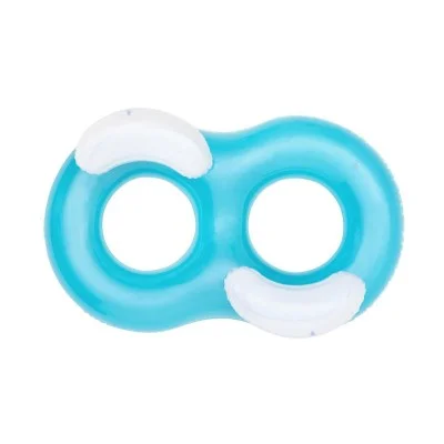 Bestway 1.88m x 1.17m double ring lounge (contents:one float, repair patch)